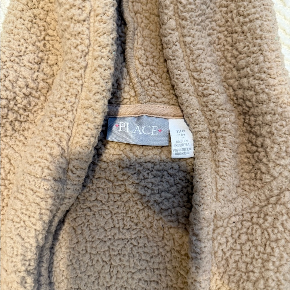Fuzzy Hooded Top